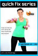 Barlates Body Blitz Quick Fix Series Bundle DVD with Linda Wooldridge