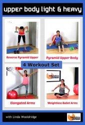 Upper Body Light and Heavy 4 workout DVD