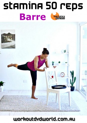 Stamina 50 Reps Barre DVD