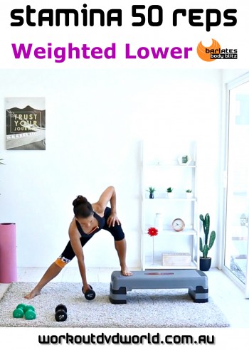 Stamina 50 Reps Weighted Lower DVD