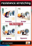 Barlates Body Blitz Resistance Stretching Series 4 Workout DVD with Linda Stejskal