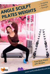 Angle Sculpt Pilates Weights DVD