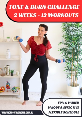 2 Week Tone and Burn Challenge 12 Workout DVD