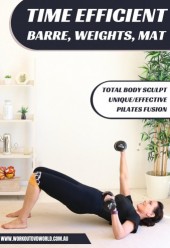 Time Efficient Barre, Weights and Mat DVD