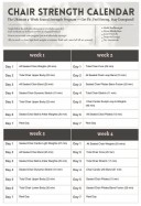 Barlates Chair Workouts | 4-Week Seated Strength Program DVDs