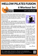 Barlates Mellow Pilates Fusion Series 6 Workout DVD