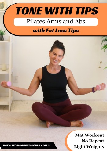 Tone with Tips Pilates Arms and Abs DVD