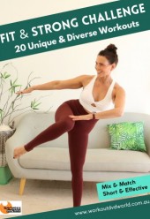 Fit and Strong Challenge 20 Workout Downloads