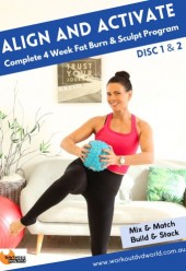 Align and Activate Challenge 23 workouts DVDs