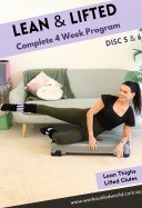 lean and lifted dvd front cover 5 and 6 Barlates Lean and Lifted Program 23 workouts DVD Set