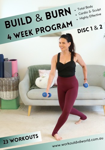 Build and Burn Program 24 workouts on DVD