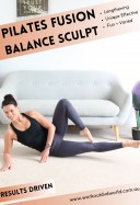 Pilates balance sculpt front cover dvd Barlates Pilates Balance Sculpt Series 5 Workout DVD