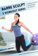 Barlates Barre Sculpt 5 Workout Series DVD