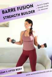 Strength Builder Weighted Barre Fusion DVD