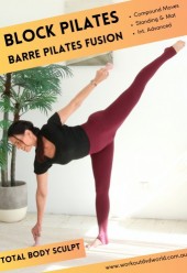 Barre Pilates Fusion Block Combinations DVD
