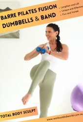 Barre Pilates Fusion Dumbbells and Band DVD