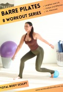 Barre Pilates fusion dvd cover Barlates Barre Pilates Fusion 8 Workout Series dvds
