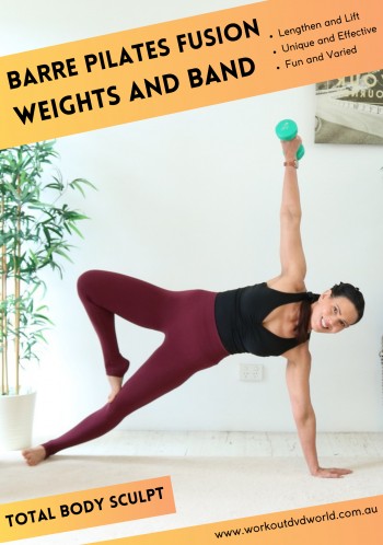 Barre Pilates Fusion Weights and Band DVD