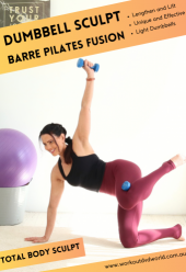 Barre Pilates Fusion Double Dumbbell DVD