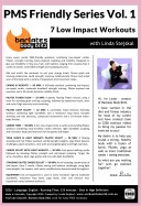 PMS Friendly Series vol 1 DVD back cover Barlates PMS Friendly vol. 1 Series 7 Workout DVD