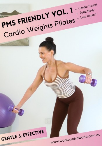 PMS Friendly vol. 1 Cardio Weights Pilates DVD
